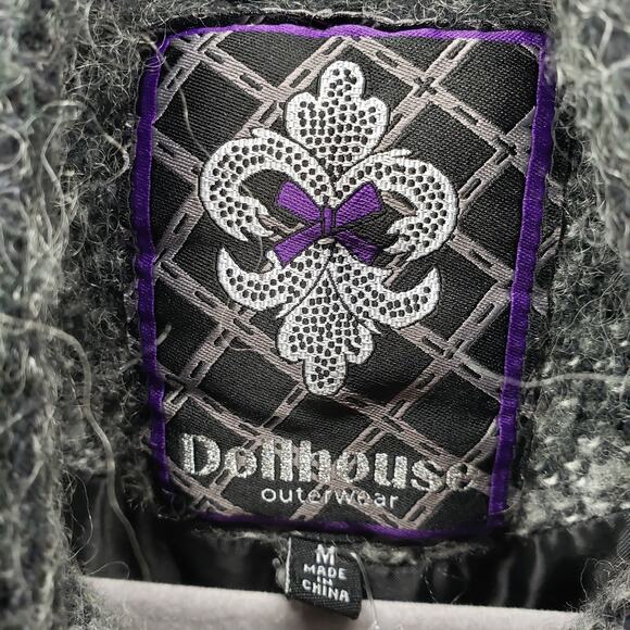 Dollhouse Outerwear Women's Wool Blend Jacket Coat Size Medium - Picture 7 of 16